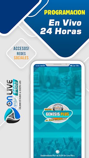 Radio Genesis Plus Screen 2