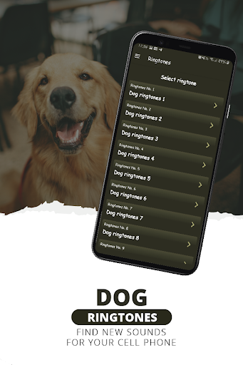 Dog ringtones, barking sounds Screen 2