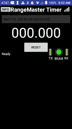 RangeMaster Timer Screen 2