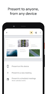 Google Slides Capture d'écran