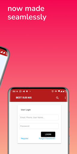 Best Sub Nig - Data top-up Screen 2