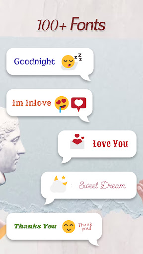 Android application Emoji Keyboard, Keyboard Theme screenshort