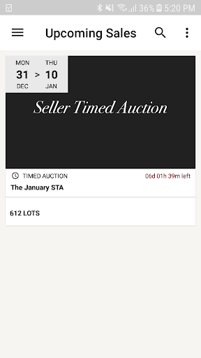 Android application The Angling Marketplace screenshort