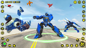 Bus Robot Car Game: Robot Game screenshot