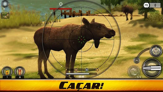 Tiro de arma 3D: Jogos de caça de animais selvagens na  selva::Appstore for Android