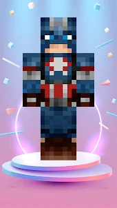 Captain America Skin Minecraft