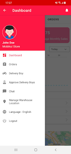 Mobikul MP Delivery Magento2 Screen 3