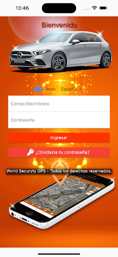 Android application World Securyty GPS screenshort