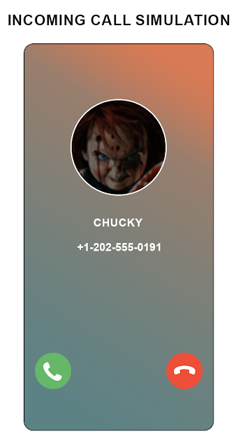 Screenshot 4 Scary Doll Fake Video Call simulator android