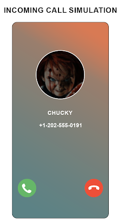 Scary Doll Fake Video Call sim - Screenshot 3
