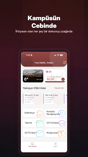 METU App ekran görüntüsü