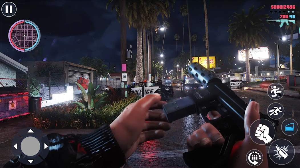 Gangster Vegas Crime City 3D 13.1 APK + Mod (Remove ads / Mod speed) for Android