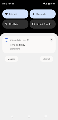 One Tap Todo Screen 3