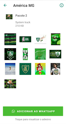 Figurinhas do América MG Screen 2