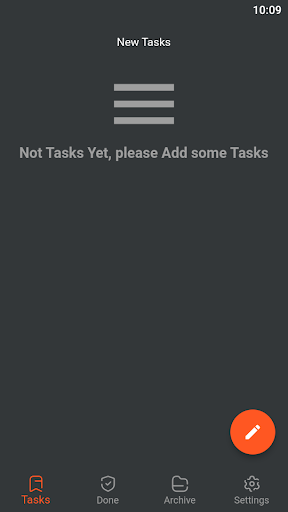 Android application Todo screenshort