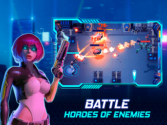 Cyberpunk Hero: Epic Roguelike