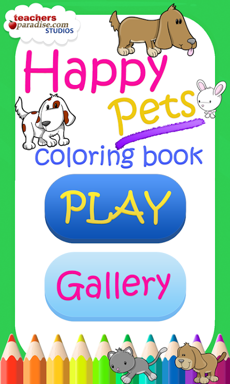 Happy Pets Coloring Book - 7 - (Android)