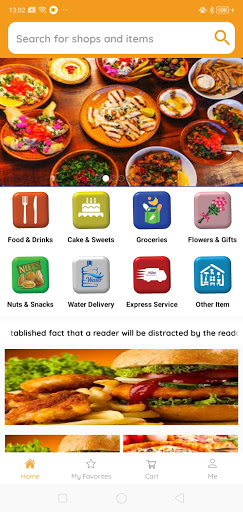 Vites Eats: Food Delivery Screen 2