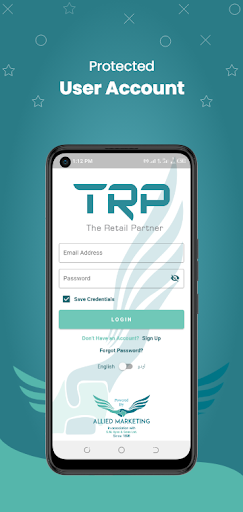 Android application The Retail Partner screenshort