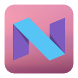 Android N Dark cm13 theme icon