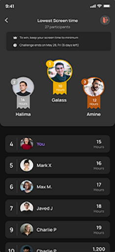NoMo : Digital Wellbeing Screen 3