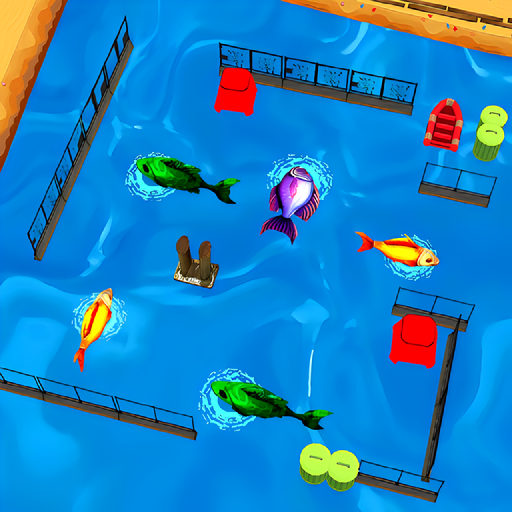 Fish Simulator Fish Puzzle Gam Logo