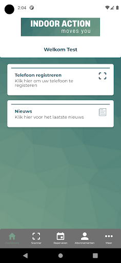 Indoor Action Admin Screen 2