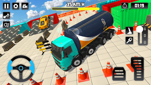 Oil Tanker Truck Games Parking Screen 3