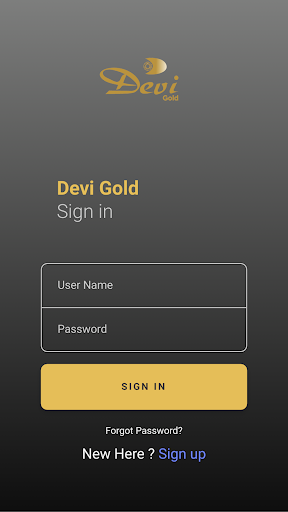 Android application Devi Gold screenshort