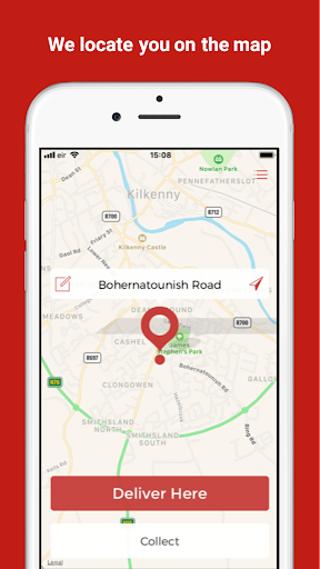 Android application Primo Italian Restaurant screenshort