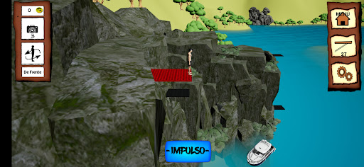 Android application Cliff Diving Simulator screenshort