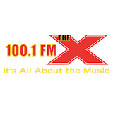 100.1 FM The X icon