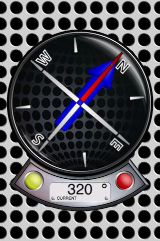 Android application 3D Compass and Magnetometer screenshort
