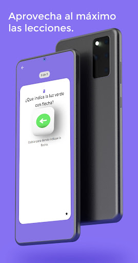 Android application Coge Tu Licencia screenshort