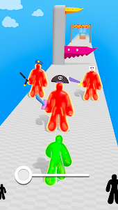 Blob Man Run: Fun Race 3D