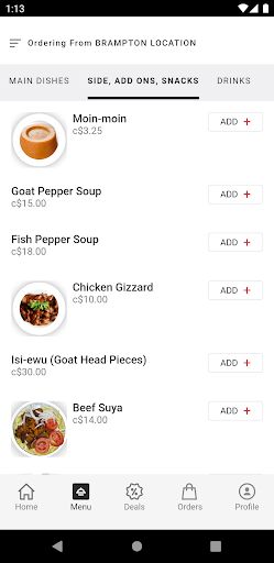 T&T Snacks and Nigerian Dishes Screen 3
