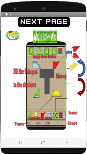 Android application t puzzle v03 screenshort