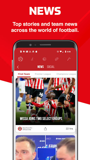 Android application OTIB - Live Scores screenshort