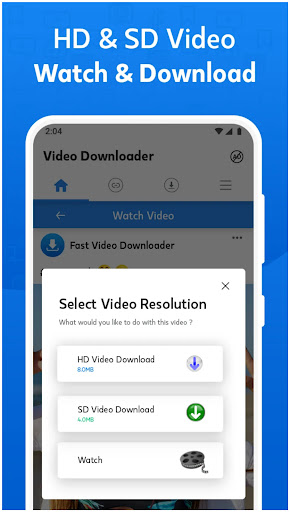 Video downloader for Facebook