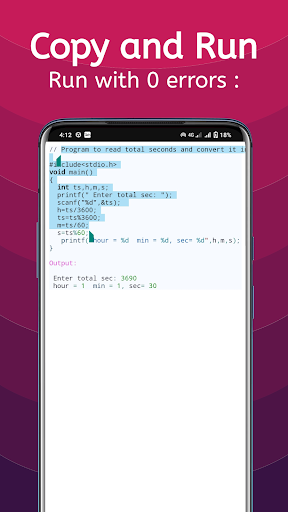 C Programming ( C Programs ) Screen 3