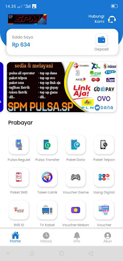 SP MOBILE - PULSA MURAH Screen 2