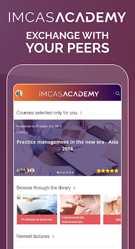 IMCAS Academy Screen 3