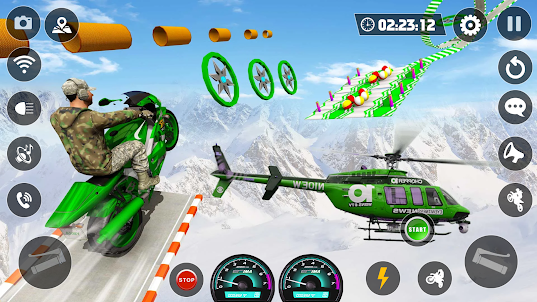 Motorcycle Bike Stunt Games 3D