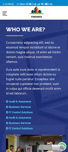 Finance Screen 3