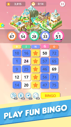 Android application Age of Bingo: World Tour screenshort