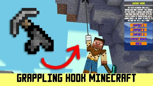 Grappling Hook Mod Minecraft - Apps on Google Play