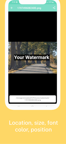 Watermark - Add Watermarkのおすすめ画像5