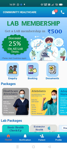Spero Community Healthcare Screen 2