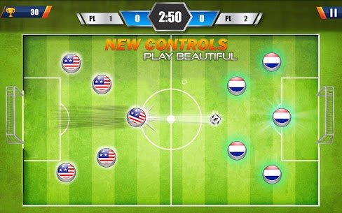 Strike 2 goal  Soccer League mod Apk Download 4