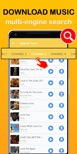 Tube Music Downloader Song Mp3 1.0.4 screenshots 1